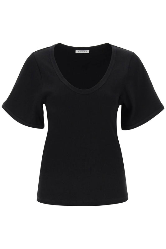 By Malene Birger By malene birger lunai ribbed t-shirt