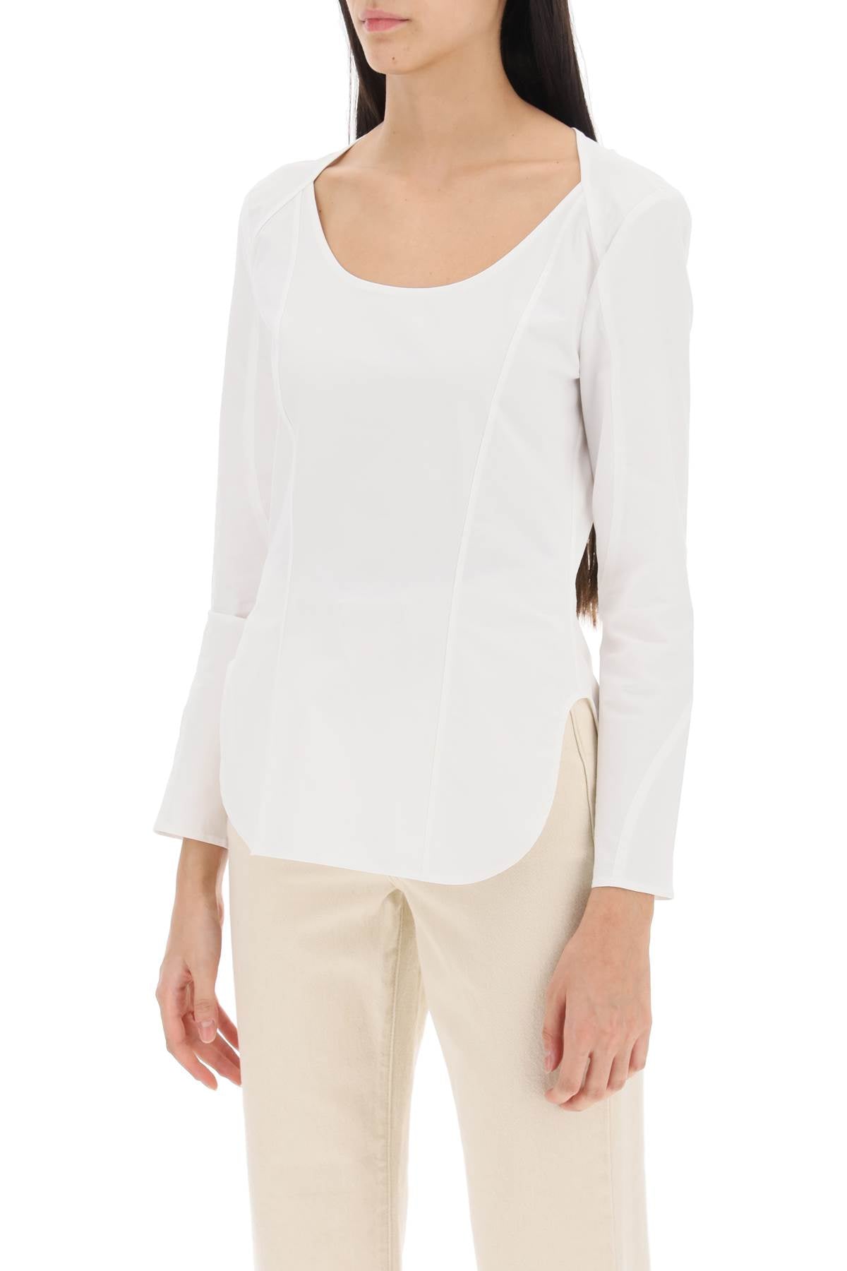 By Malene Birger By malene birger leiya poplin blouse