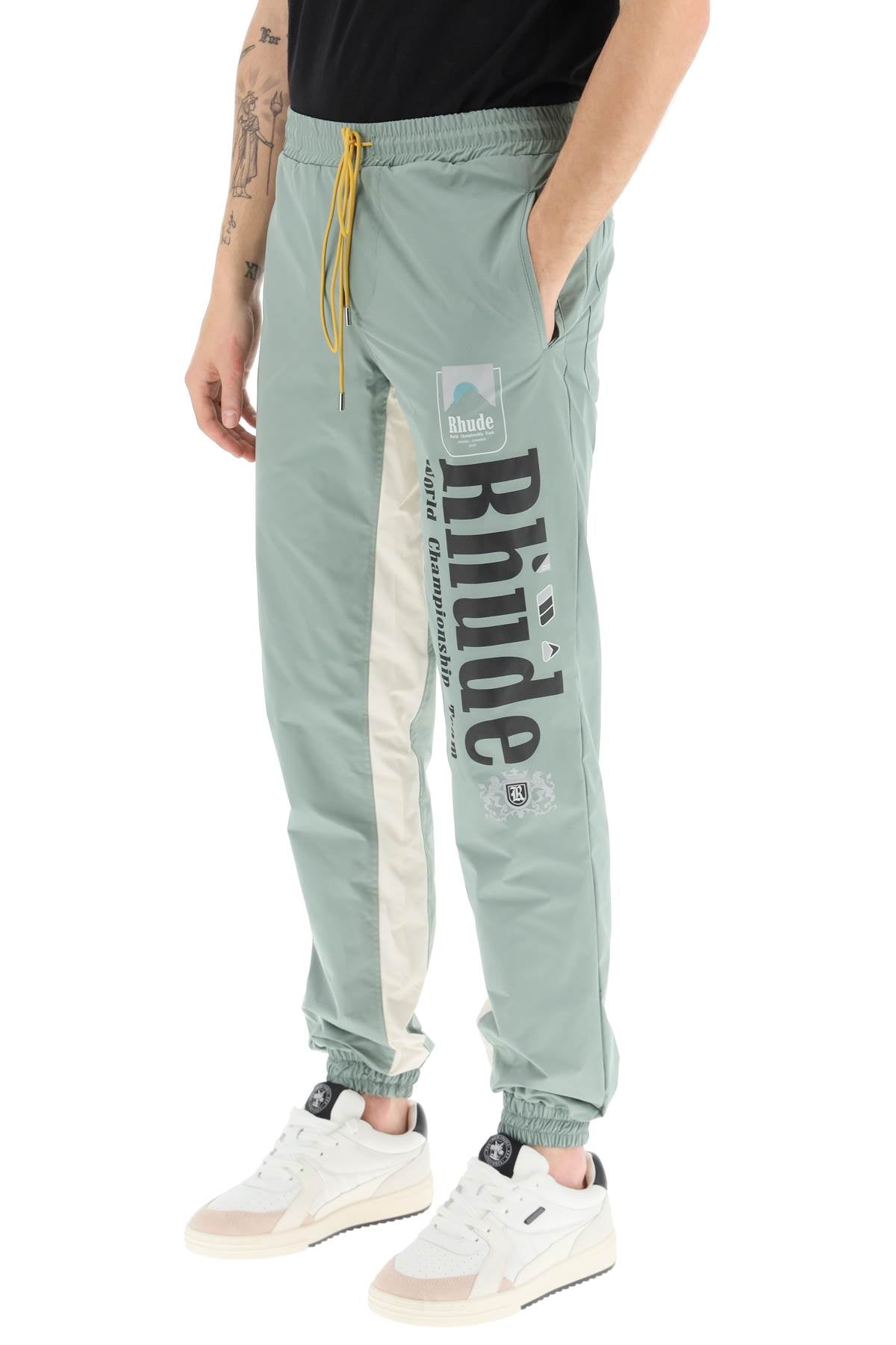 Rhude Rhude bicolor 'senna flight' pants