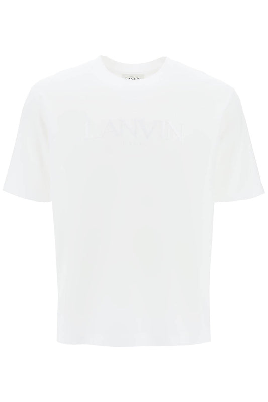 Lanvin Lanvin embroidered logo t-shirt