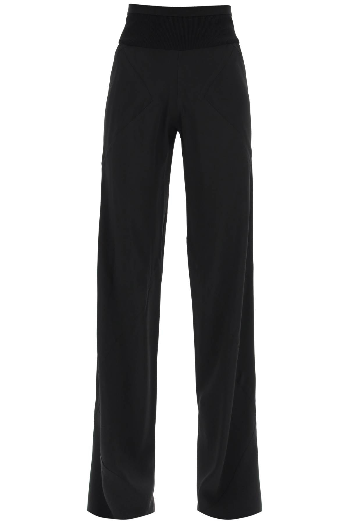 Rick Owens Rick owens crepe bias pants