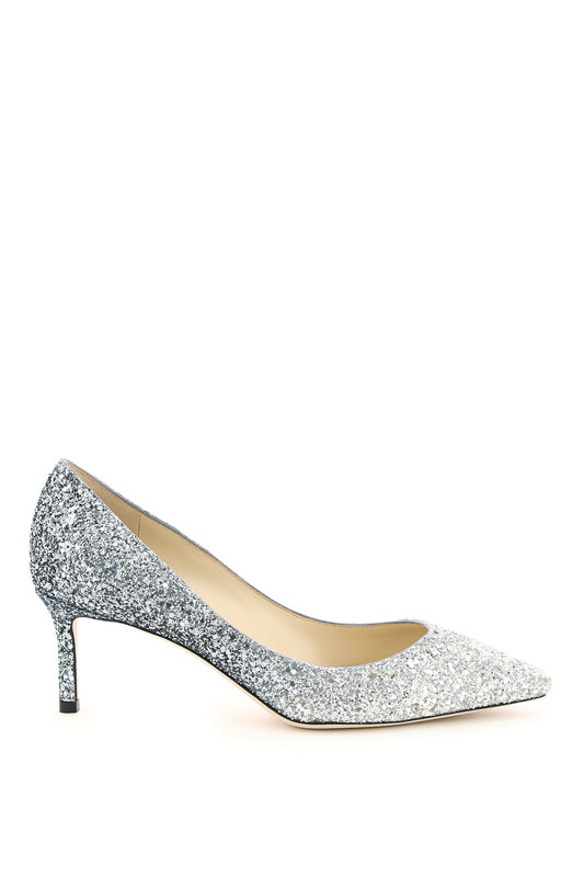 Jimmy Choo Jimmy choo romy shaded glitter romy 60 pumps