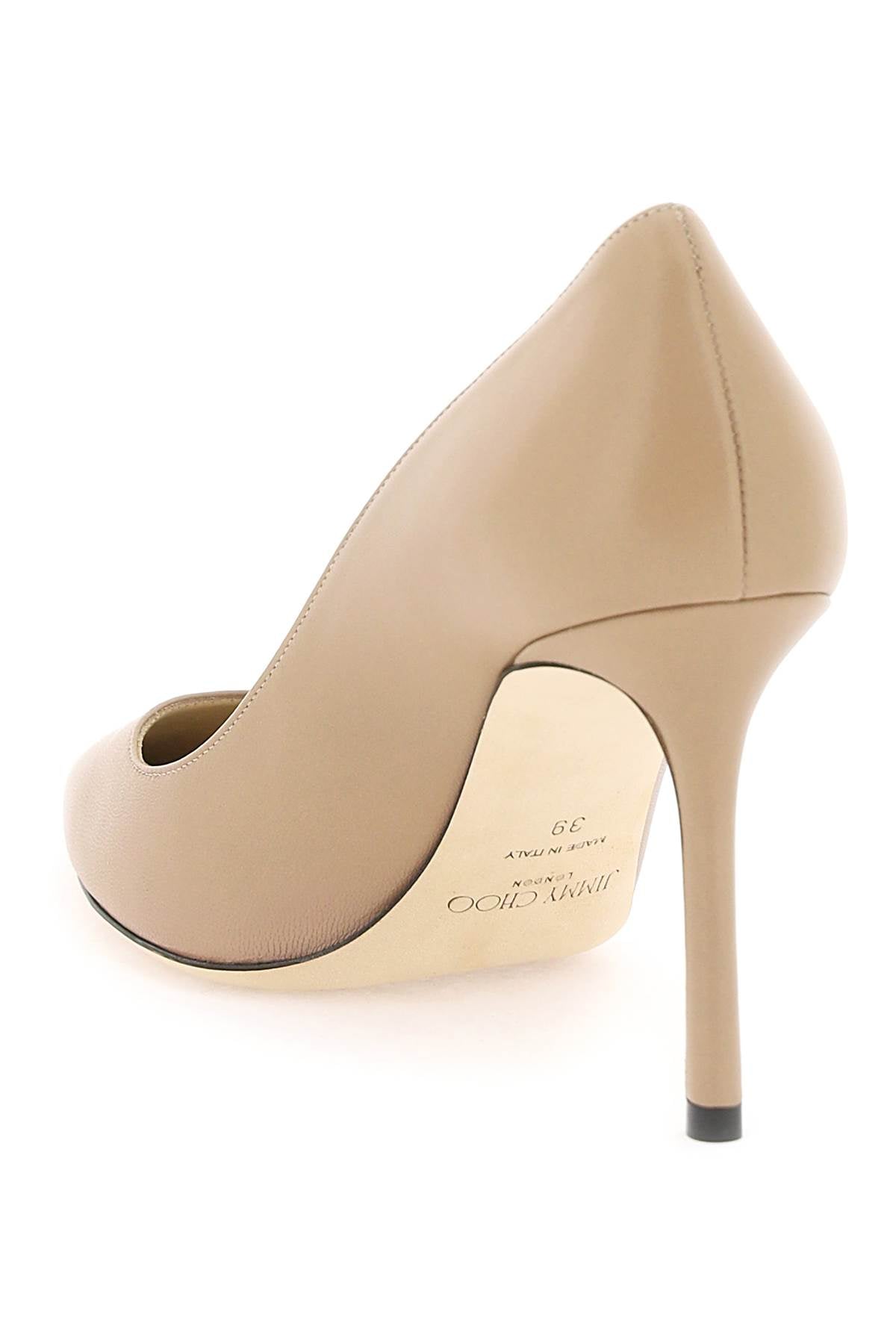 Jimmy Choo Jimmy choo romy 85 nappa leather pumps