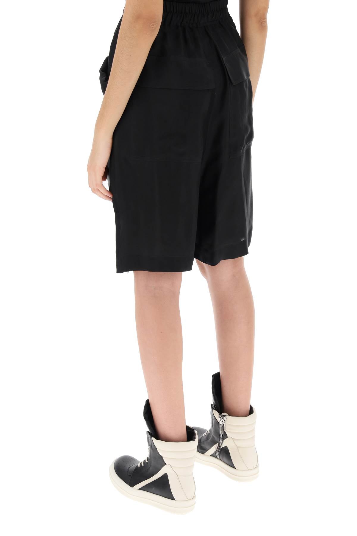 Rick Owens Rick owens sweatshort with folded pockets