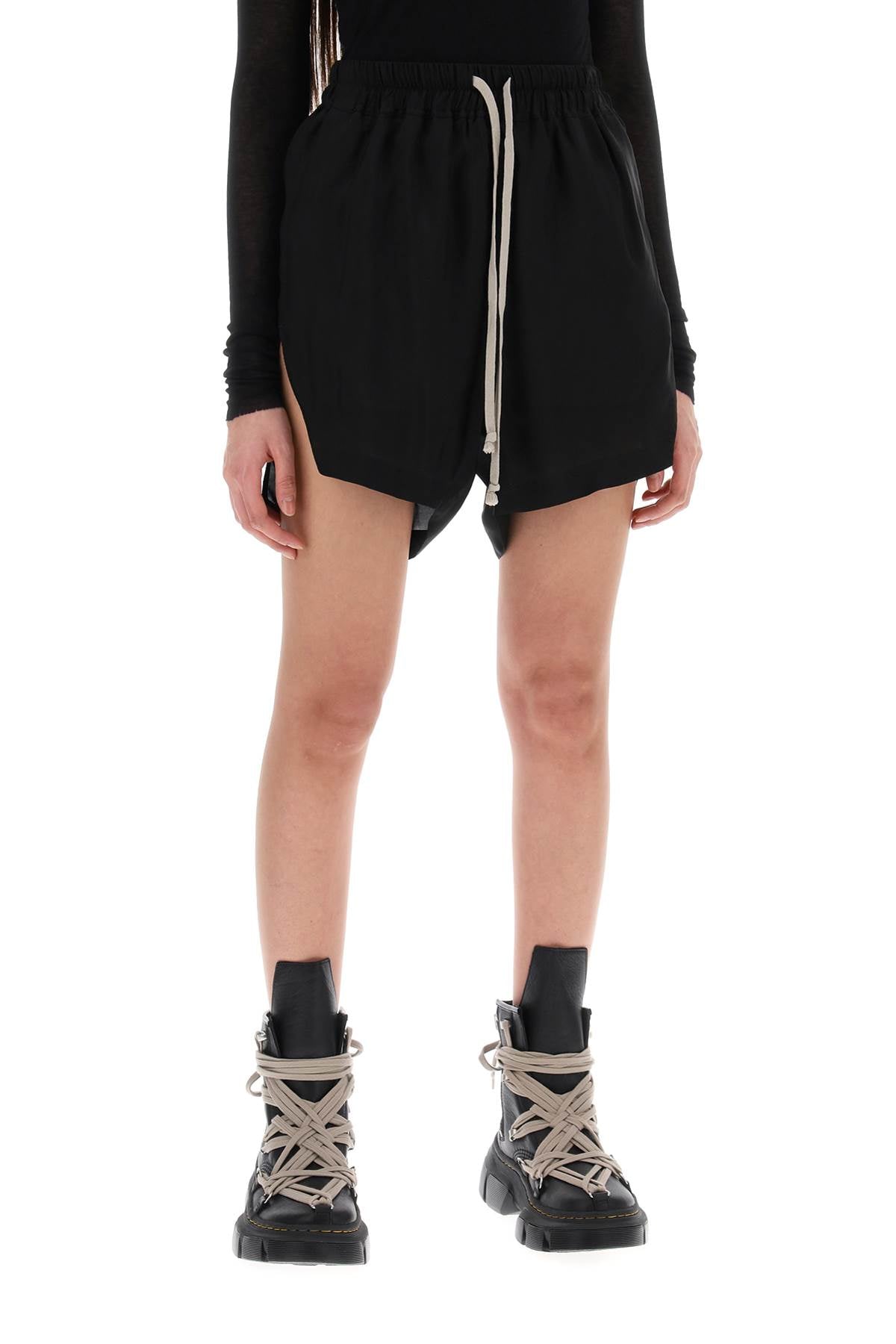 Rick Owens Rick owens sporty shorts in cupro