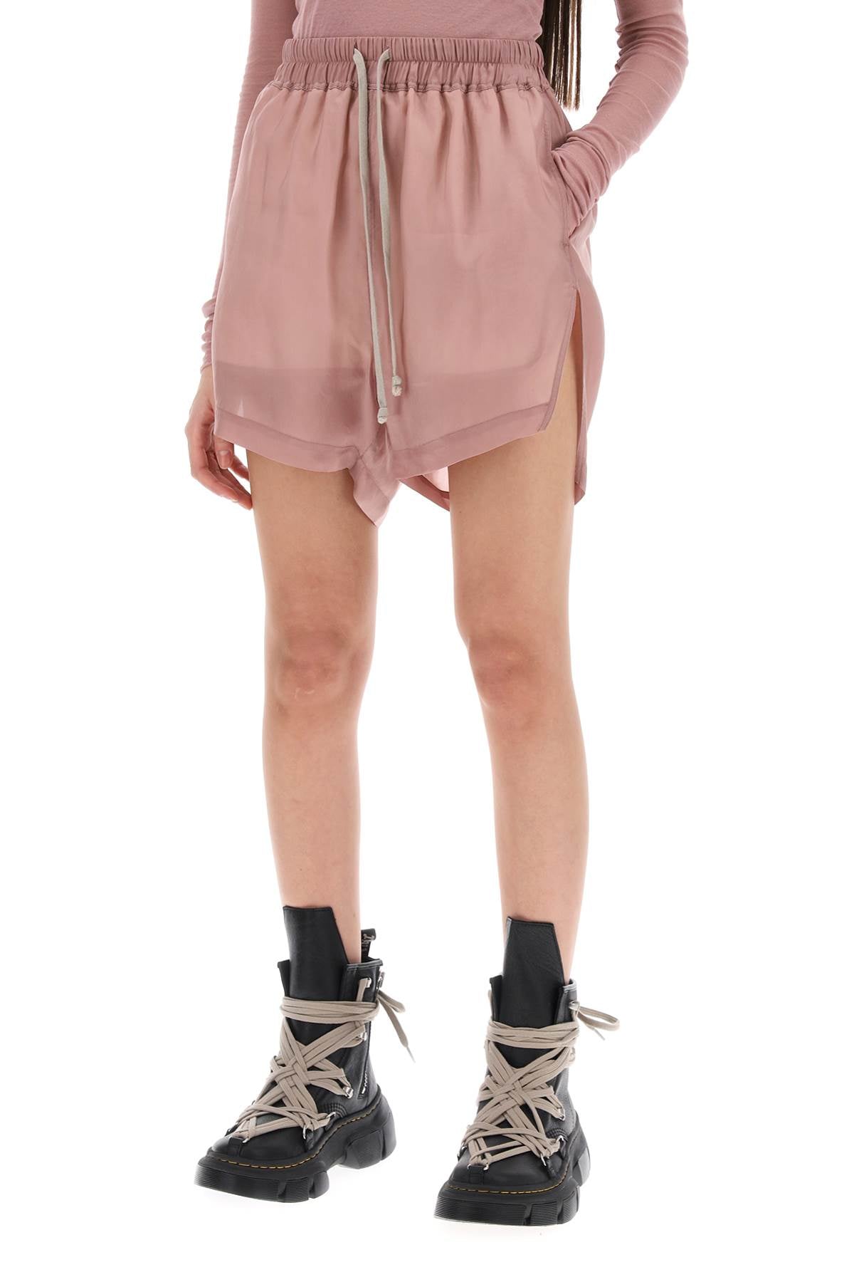 Rick Owens Rick owens sporty shorts in cupro