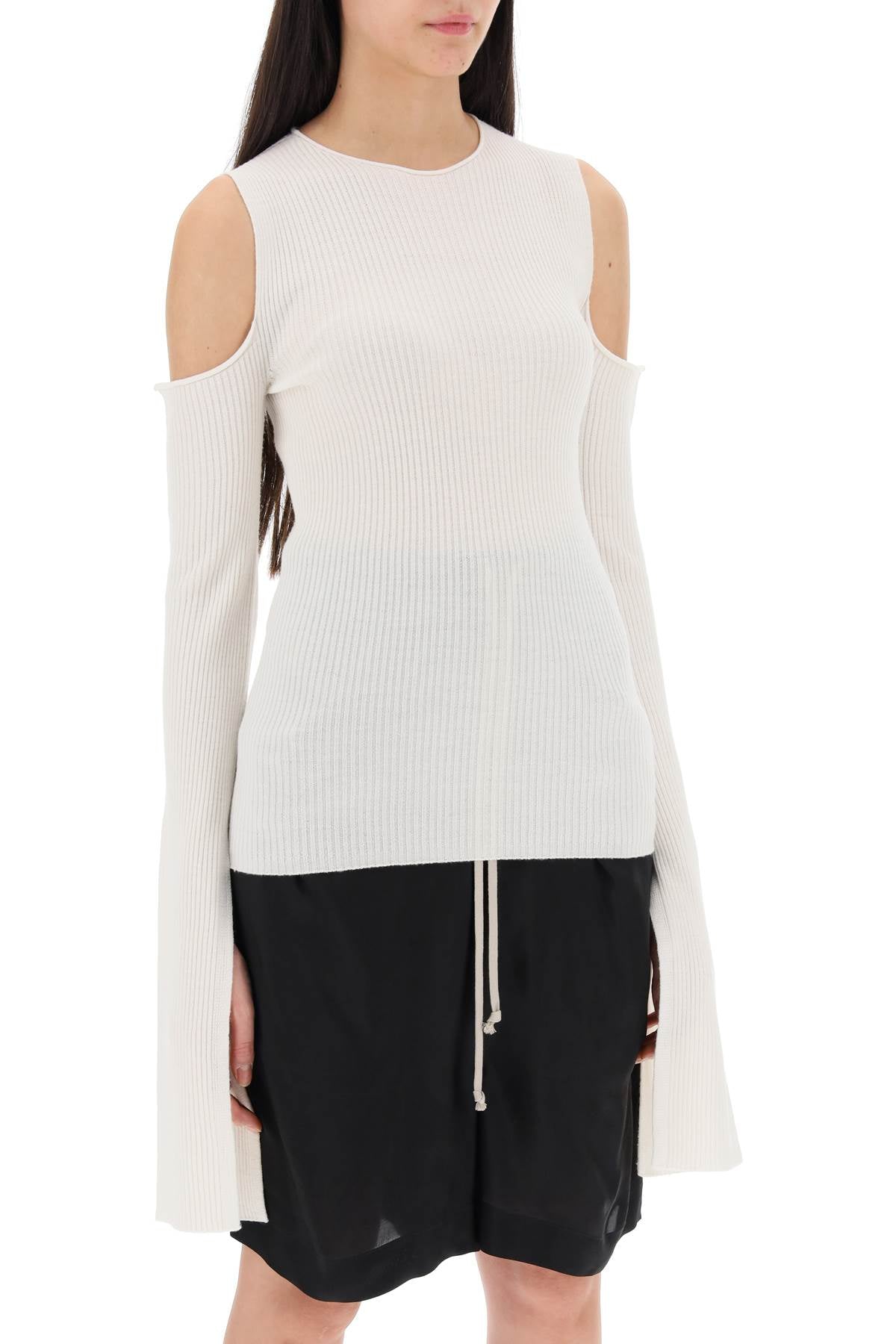 Rick Owens Rick owens sweater with cut-out shoulders