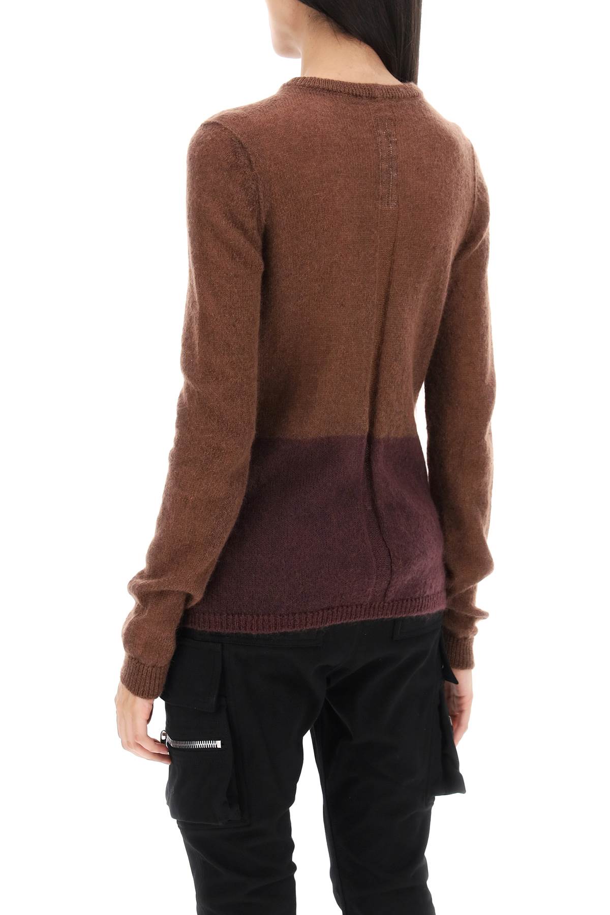 Rick Owens Rick owens 'judd' sweater with contrasting lines