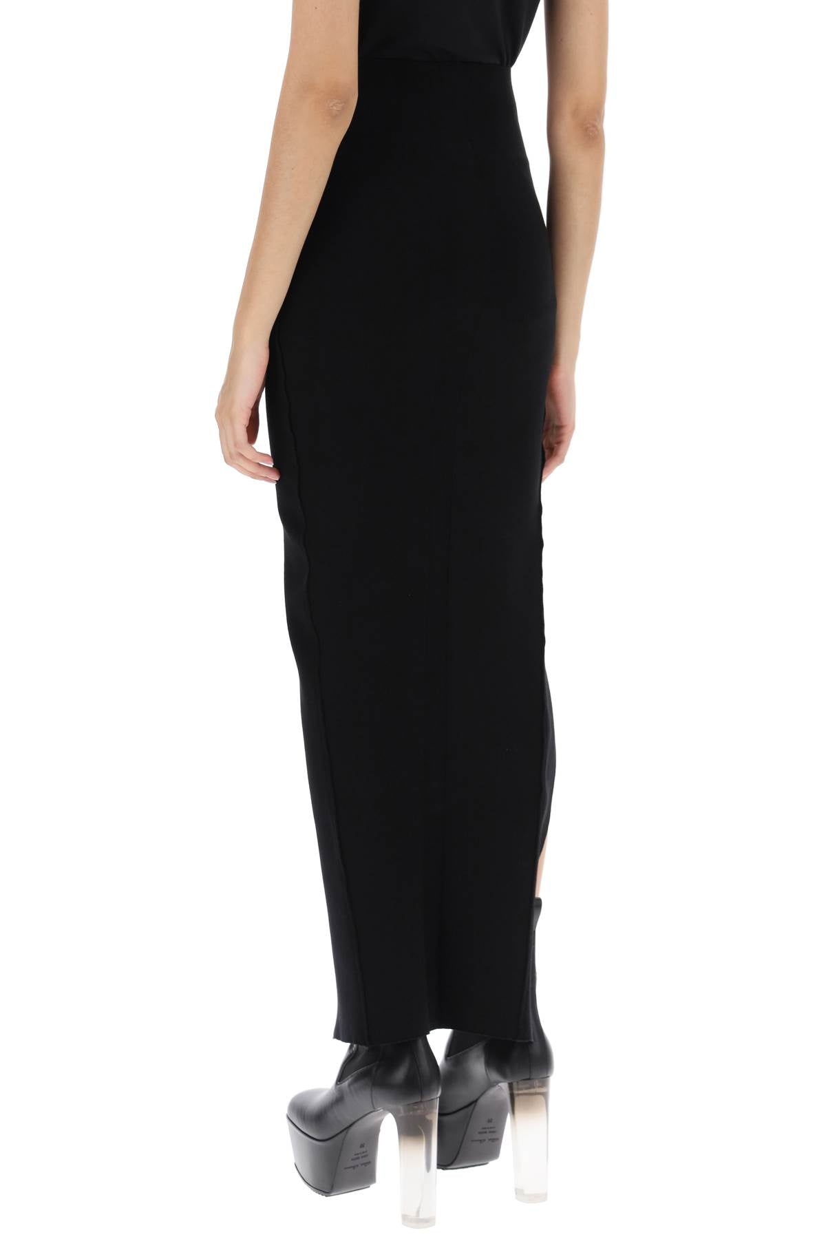 Rick Owens Rick owens 'theresa' long skirt with slit