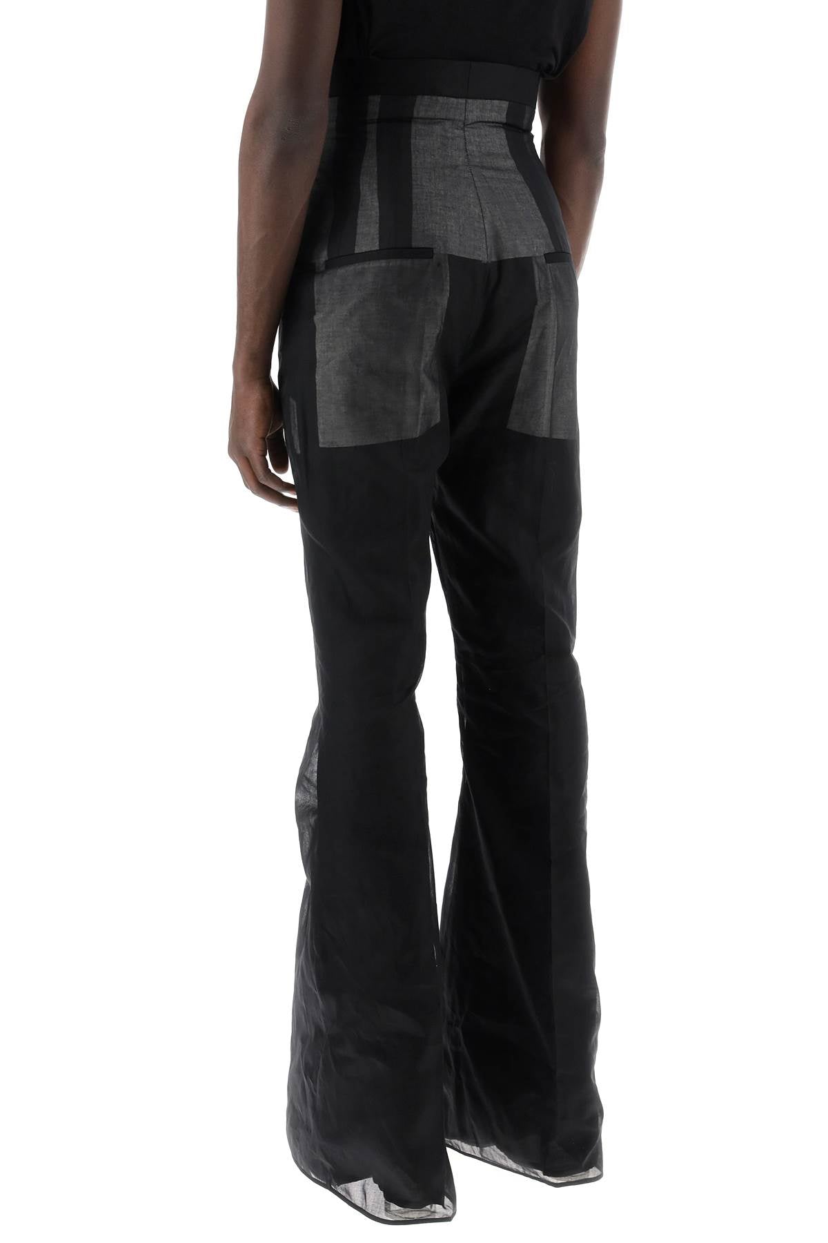 Rick Owens Rick owens organza dirt bolan pants for