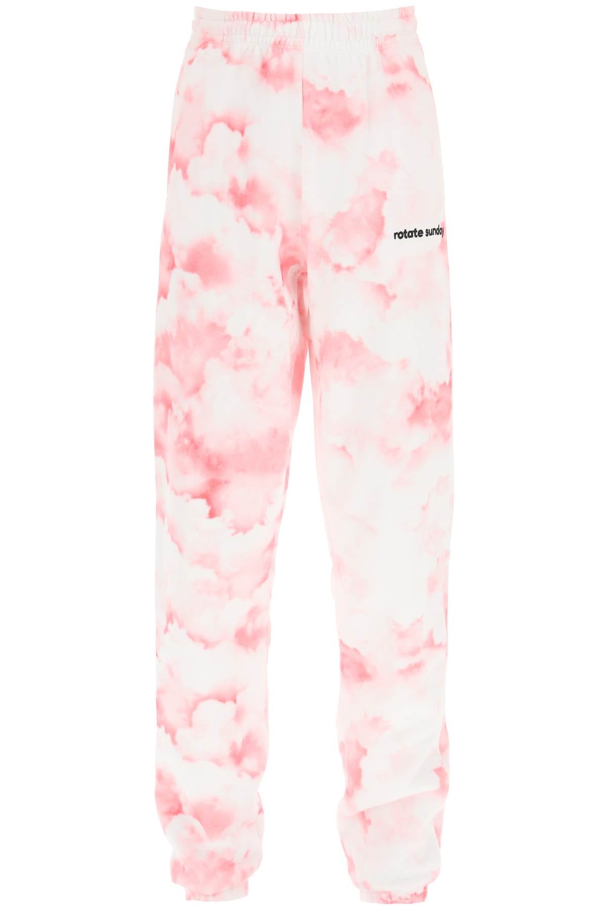 Rotate Rotate mimi printed cotton sweatpants