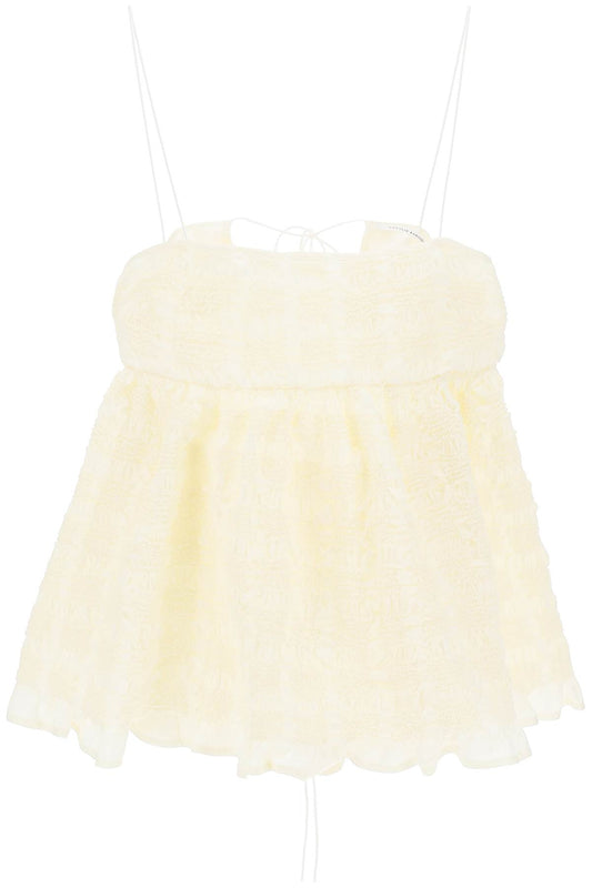 Cecilie Bahnsen Cecilie bahnsen usiah smocked top