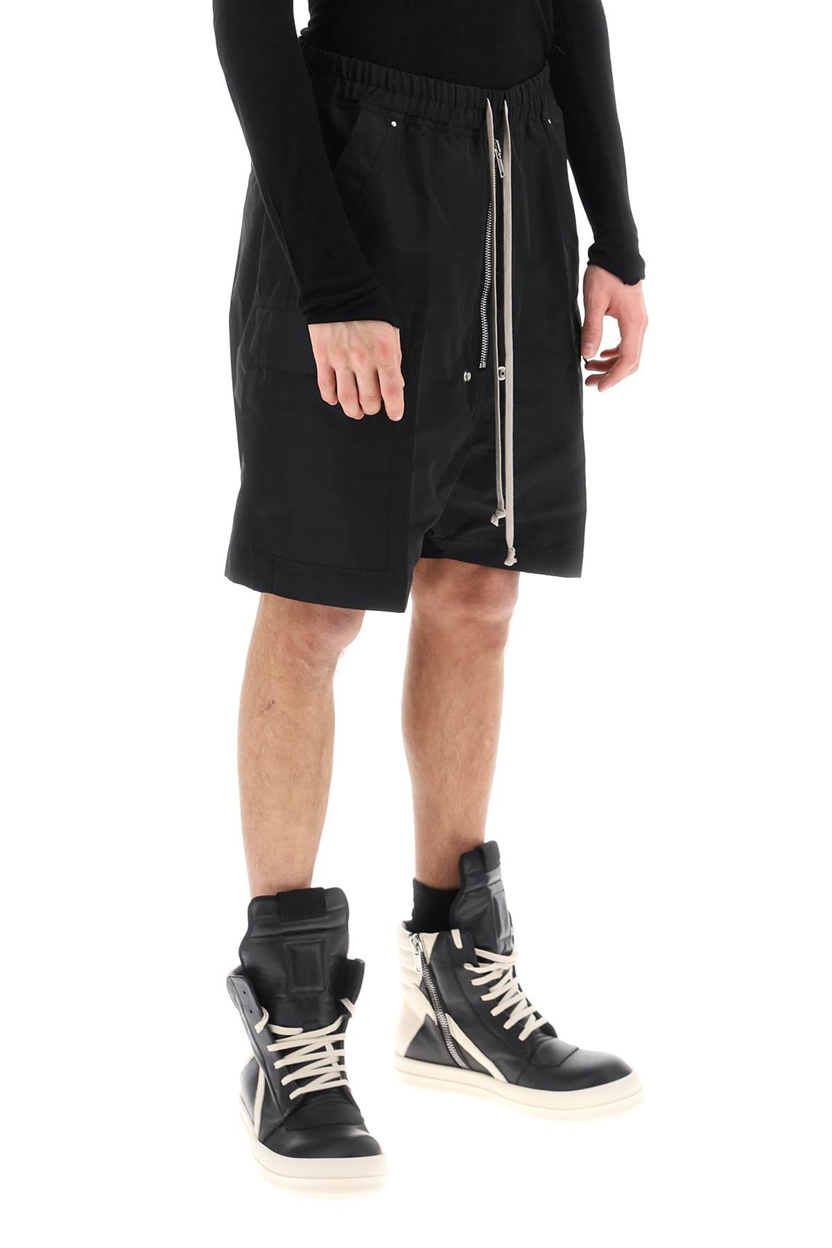 Rick Owens Rick owens cargo shorts in faille