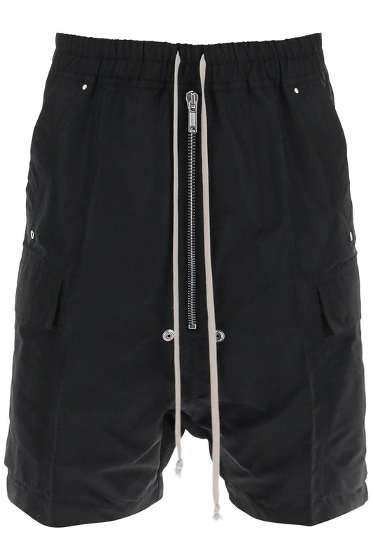 Rick Owens Rick owens cargo shorts in faille