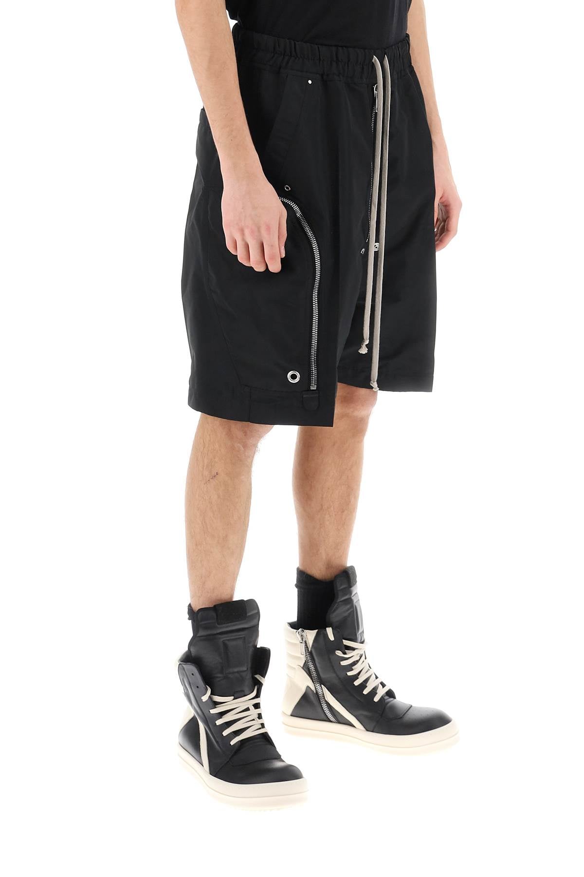 Rick Owens Rick owens faille cargo shorts