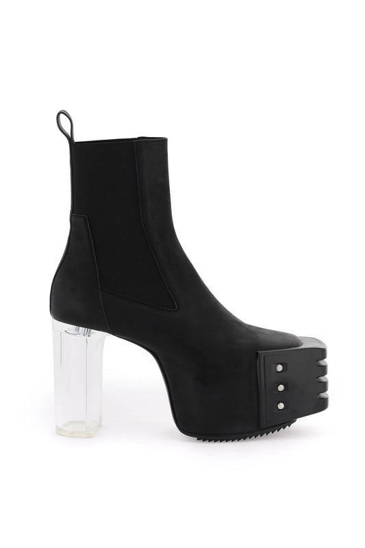 Rick Owens Rick owens platform heeled ankle boots