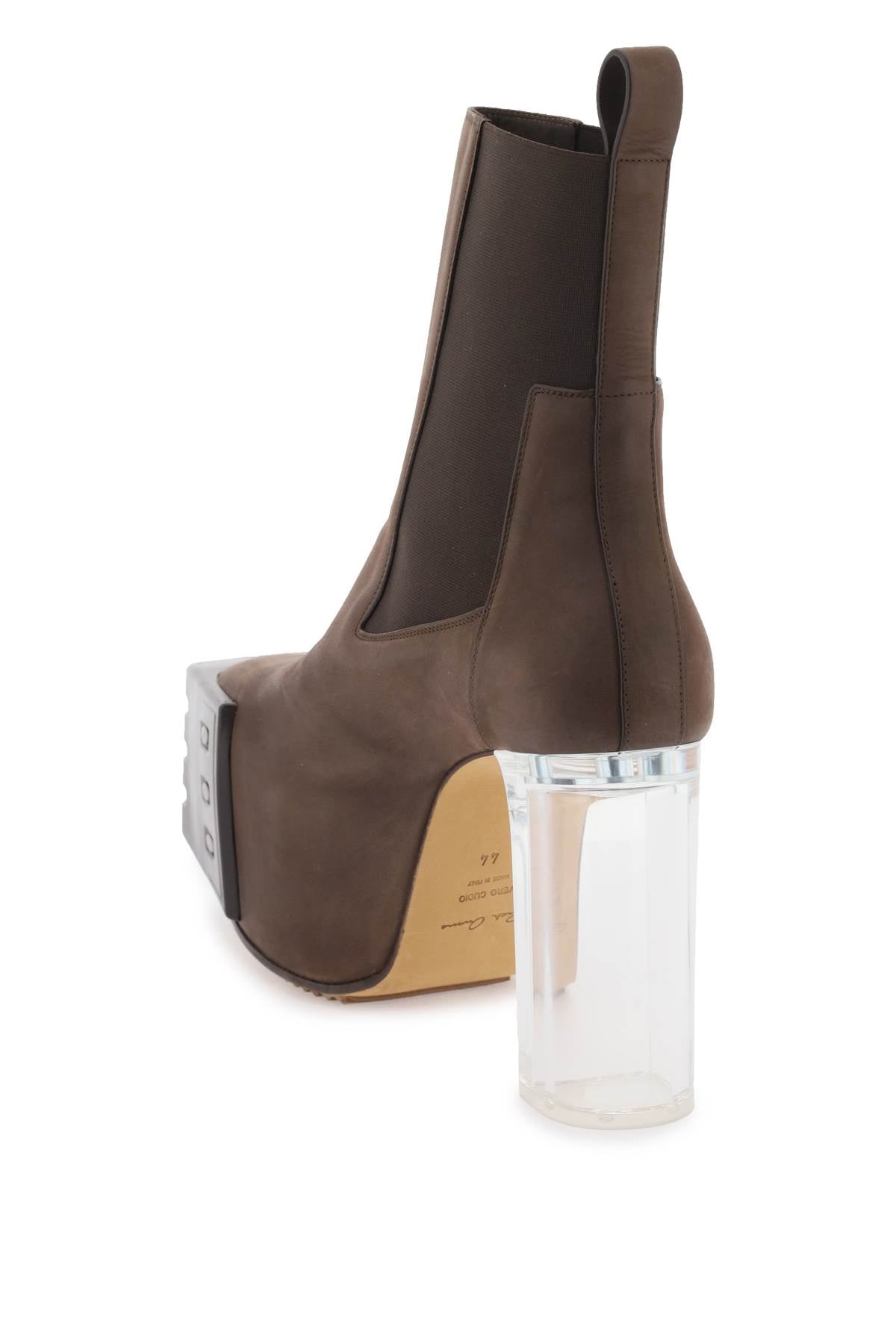 Rick Owens Rick owens platform heeled ankle boots