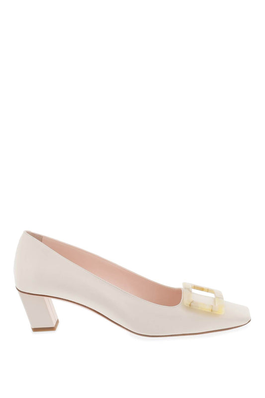 Roger Vivier Roger vivier belle vivier pumps with mother-of-pearl buckle