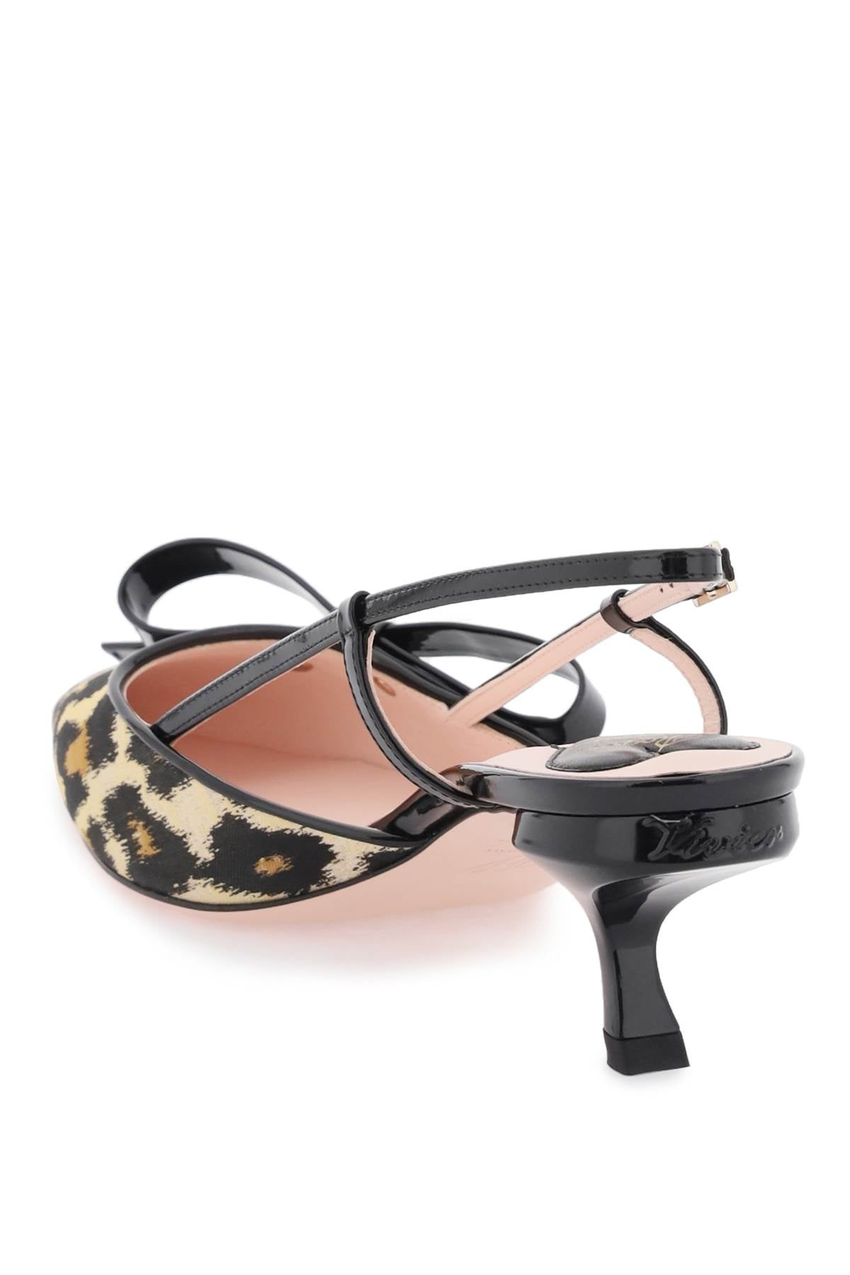 Roger Vivier Roger vivier 'virgule bow' slingback pumps