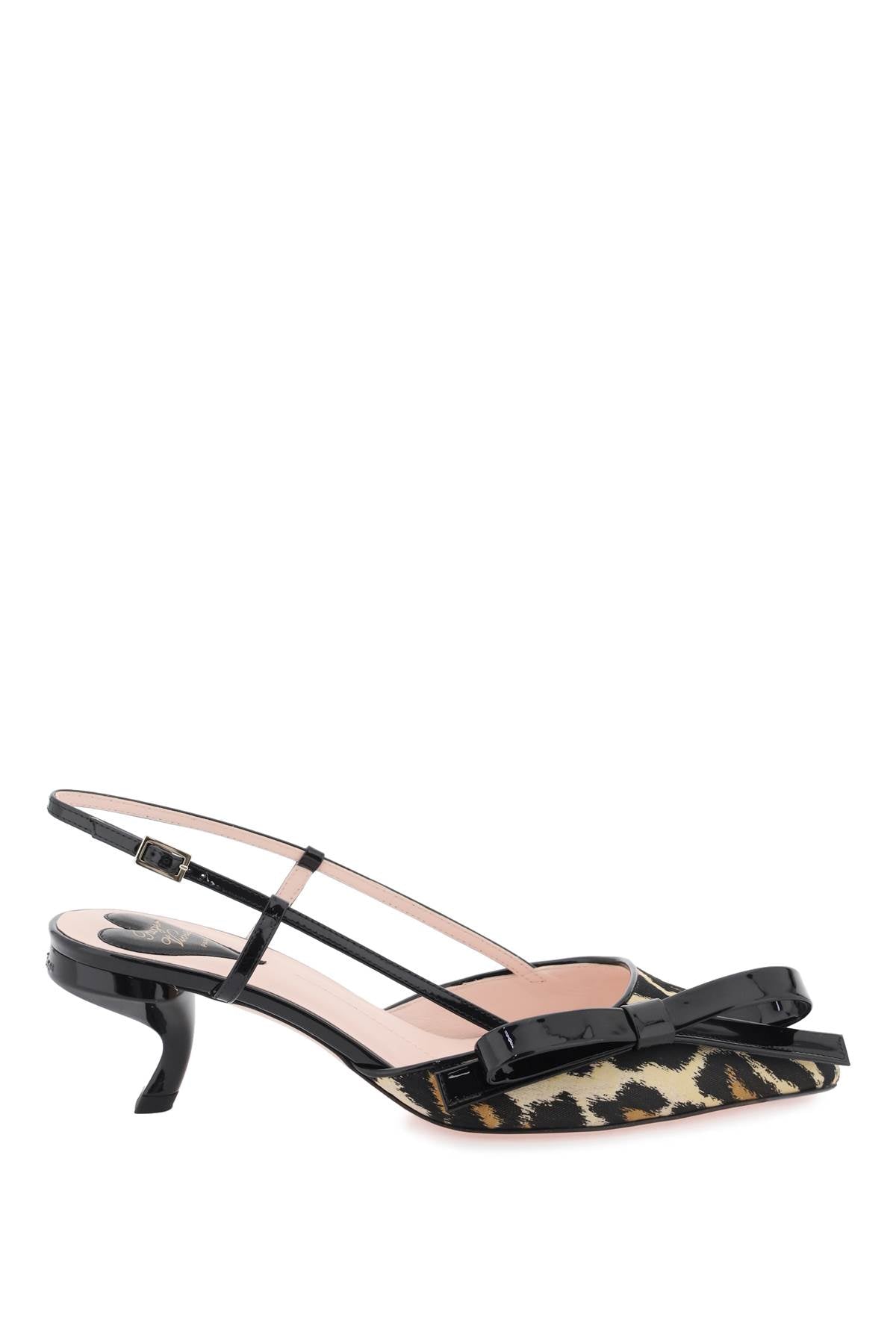 Roger Vivier Roger vivier 'virgule bow' slingback pumps