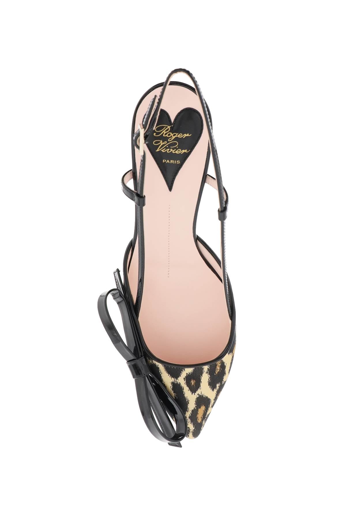 Roger Vivier Roger vivier 'virgule bow' slingback pumps