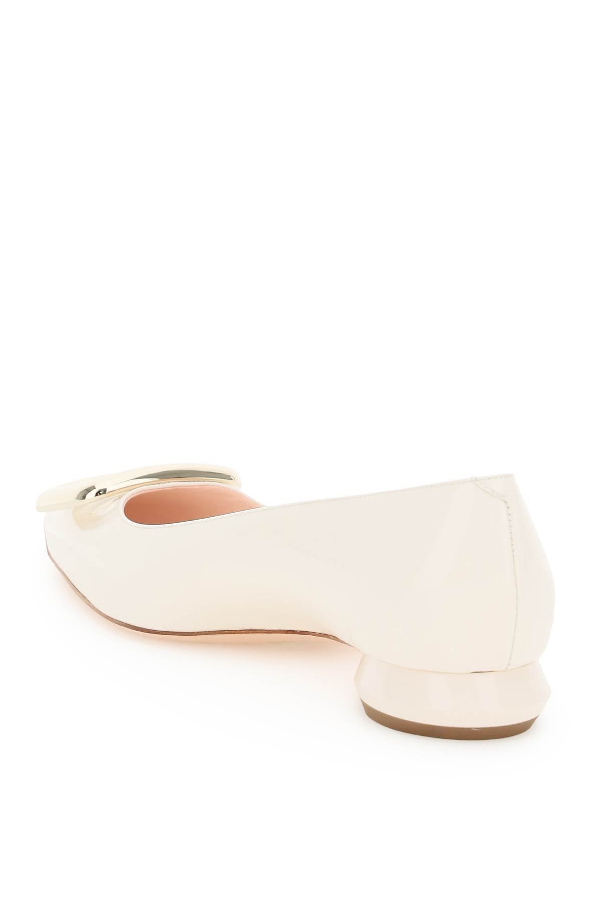 Roger Vivier Roger vivier patent leather viv' choc ballet flats