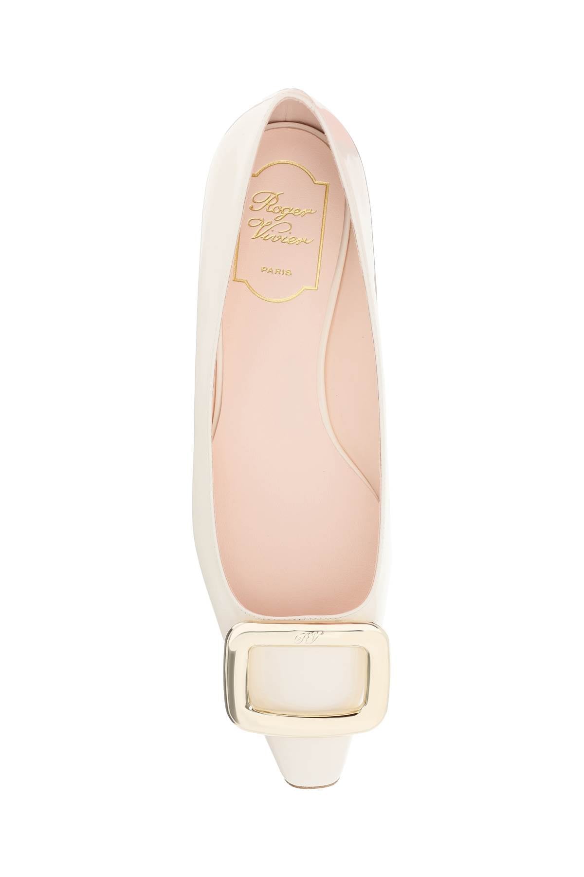 Roger Vivier Roger vivier patent leather viv' choc ballet flats