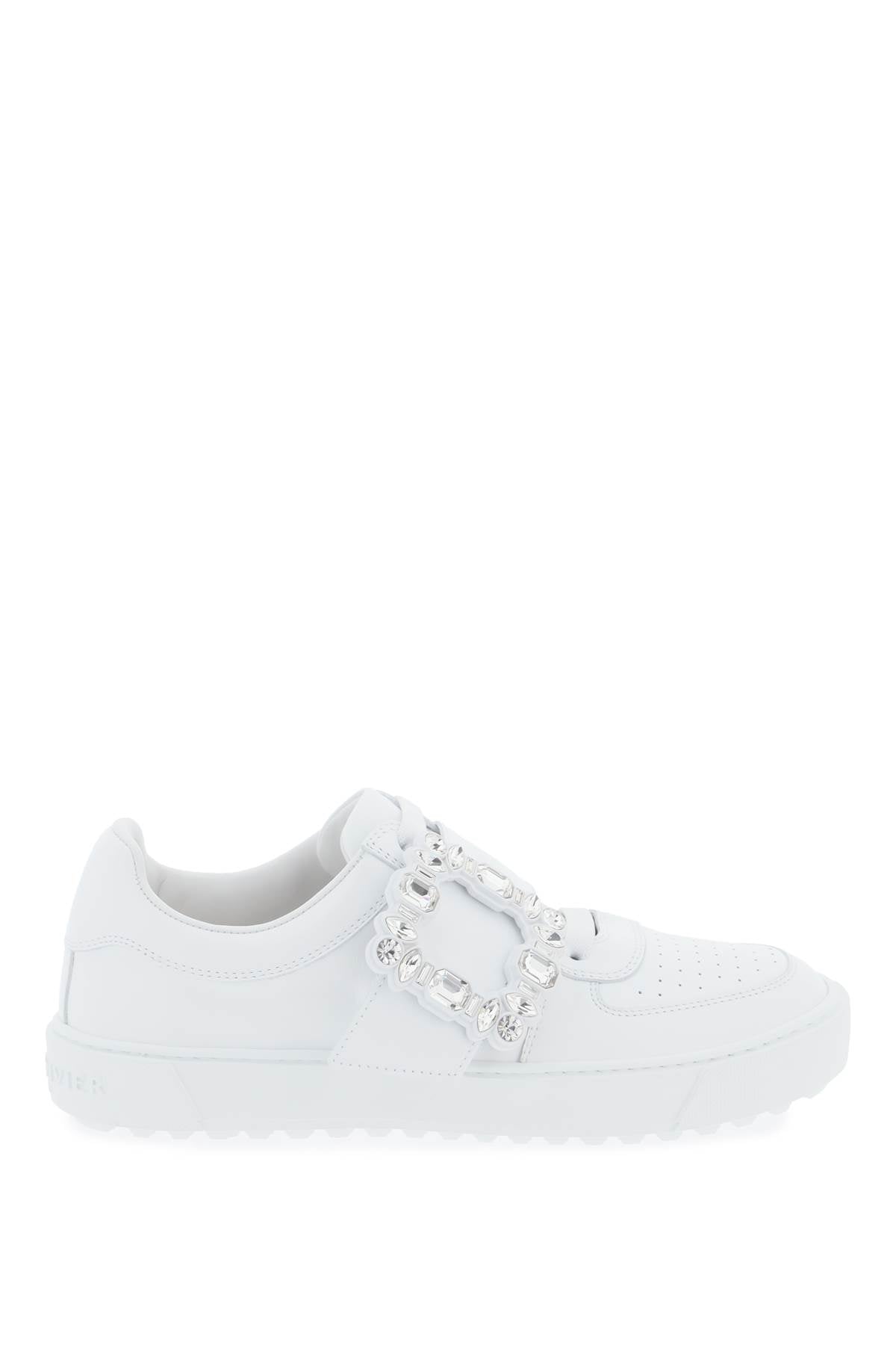 Roger Vivier Roger vivier very vivier sneakers with strass buckle