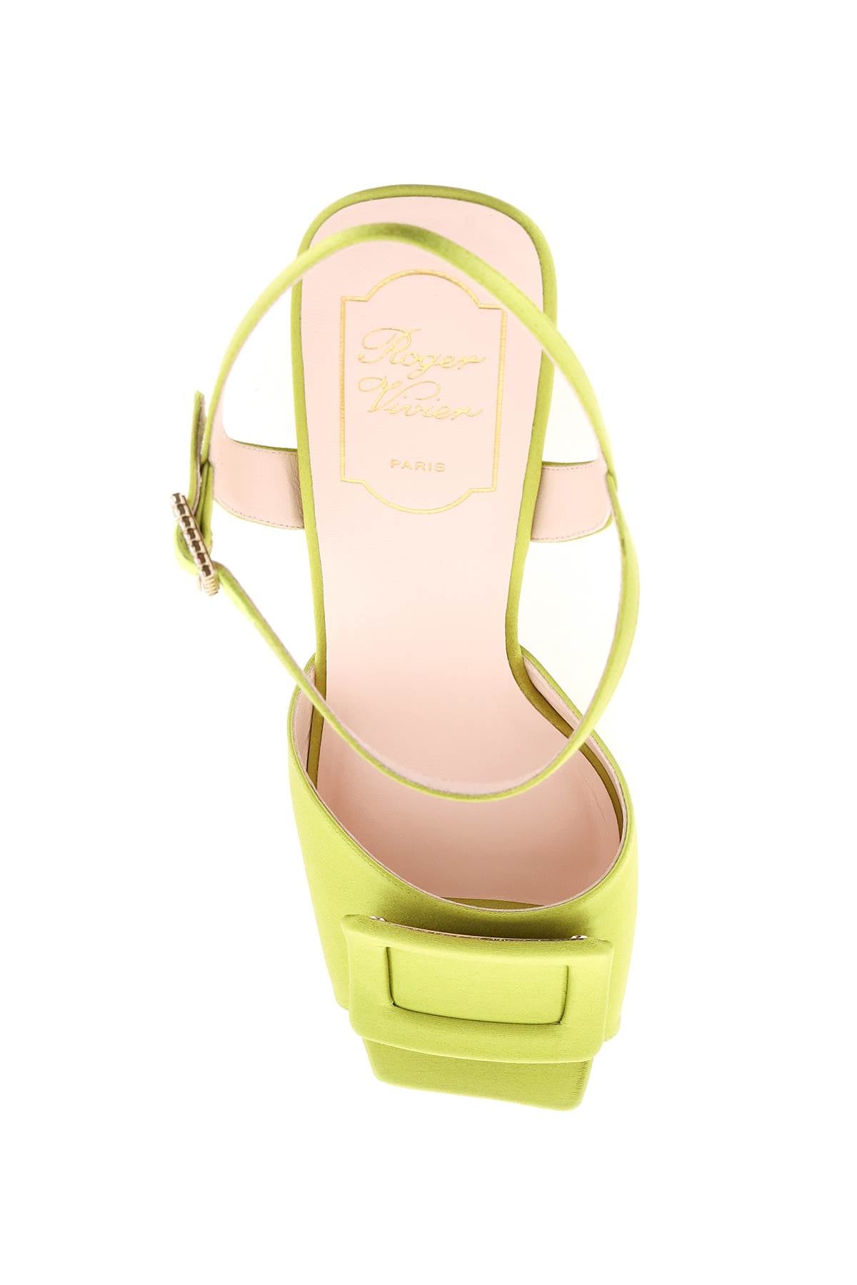 Roger Vivier Roger vivier satin sandals