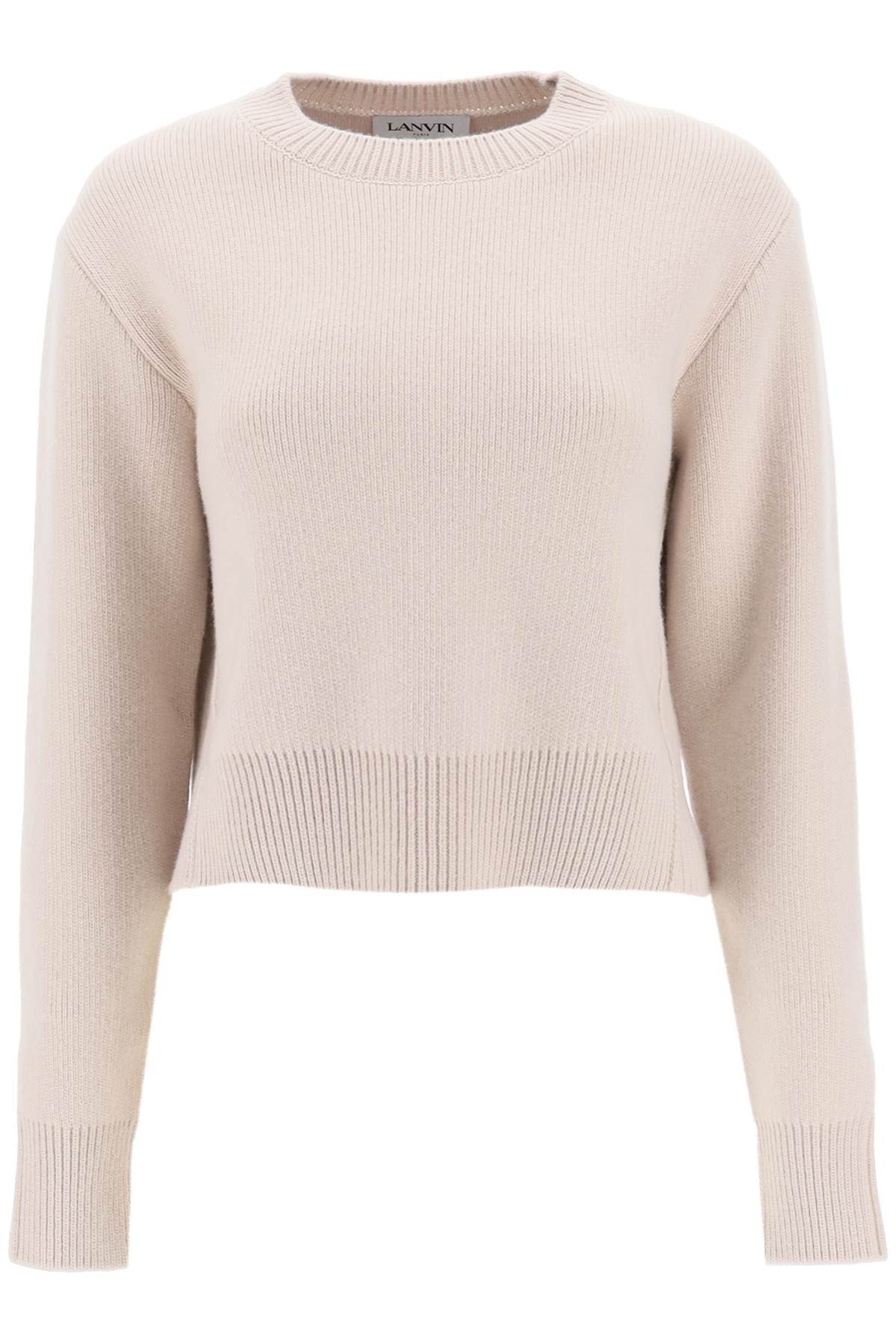 Lanvin cropped wool and cashmere sweater