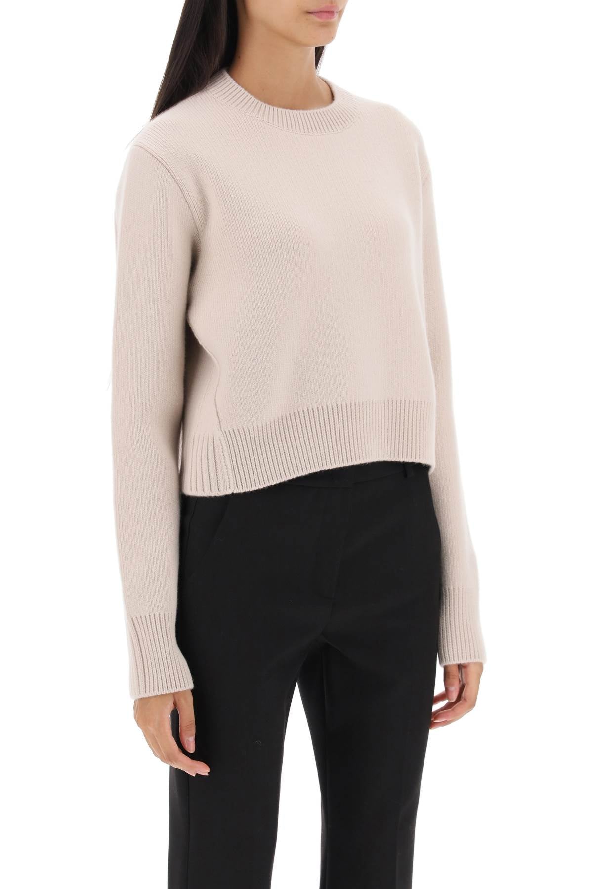 Lanvin cropped wool and cashmere sweater