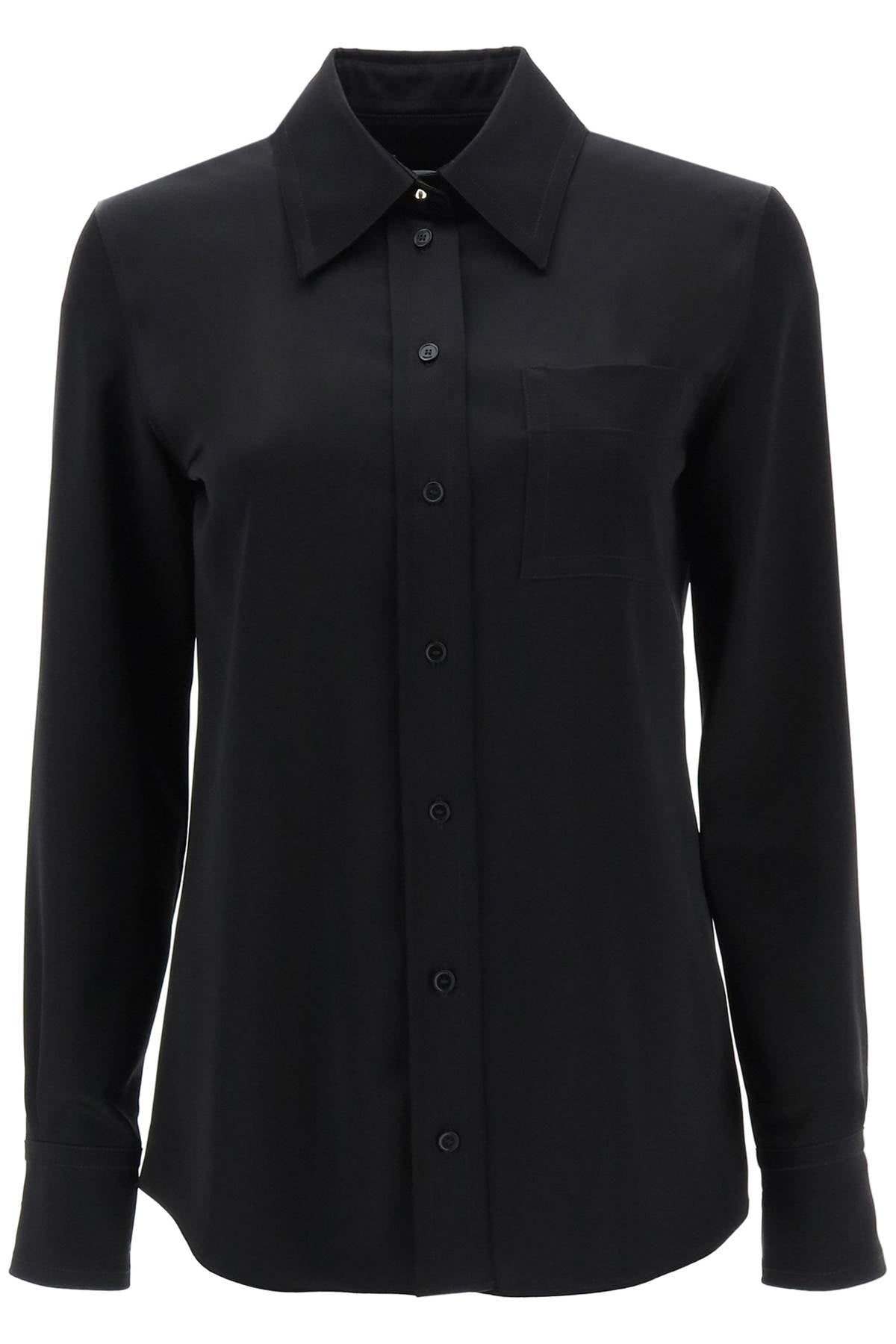 Lanvin satin pocket shirt