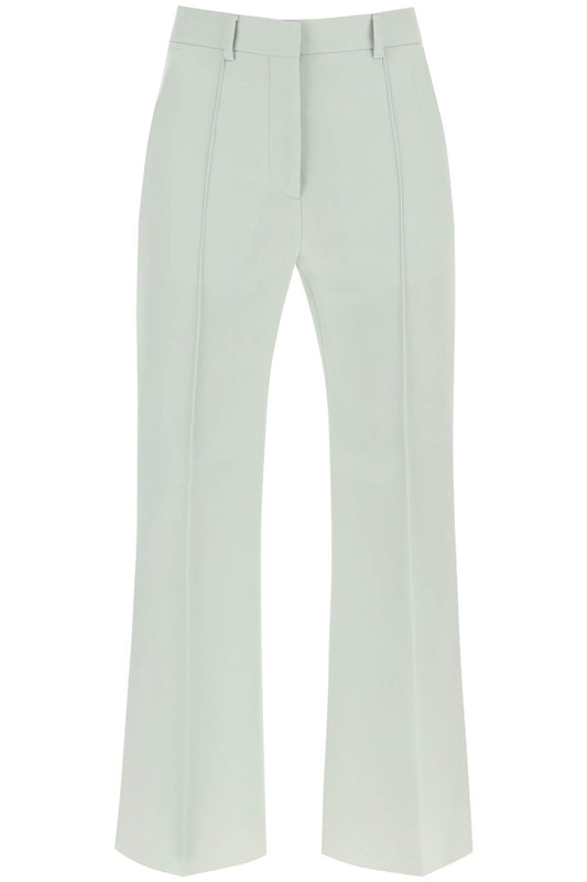 Lanvin Lanvin kick flare wool trousers