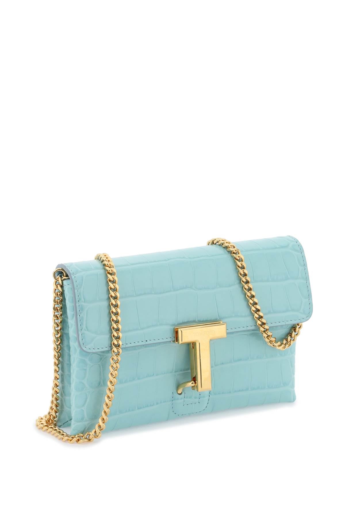 Tom Ford Tom ford croco-embossed leather mini bag