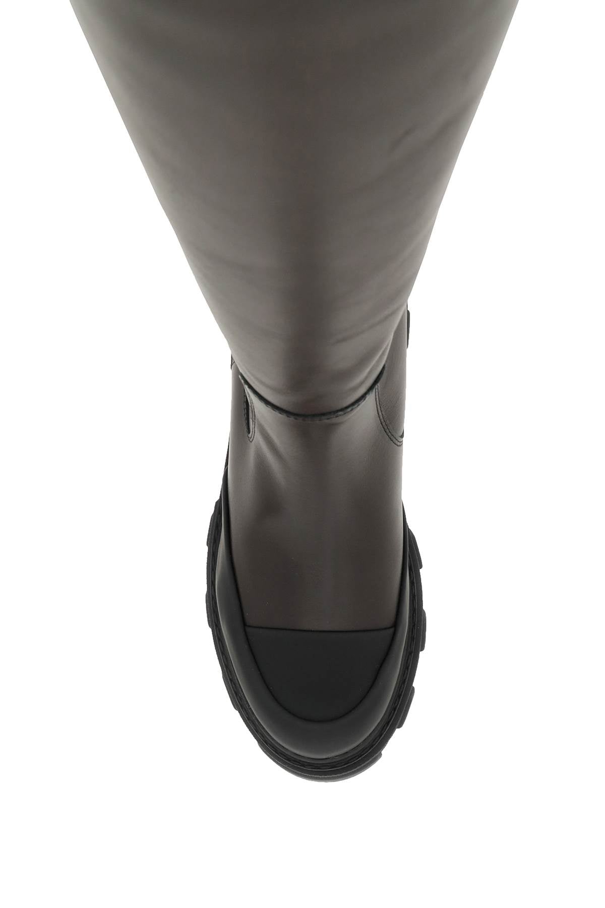 Ganni Ganni tubular leather boots