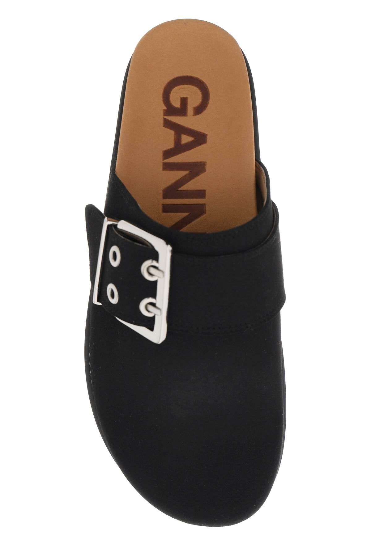 Ganni suede-like faux leather m