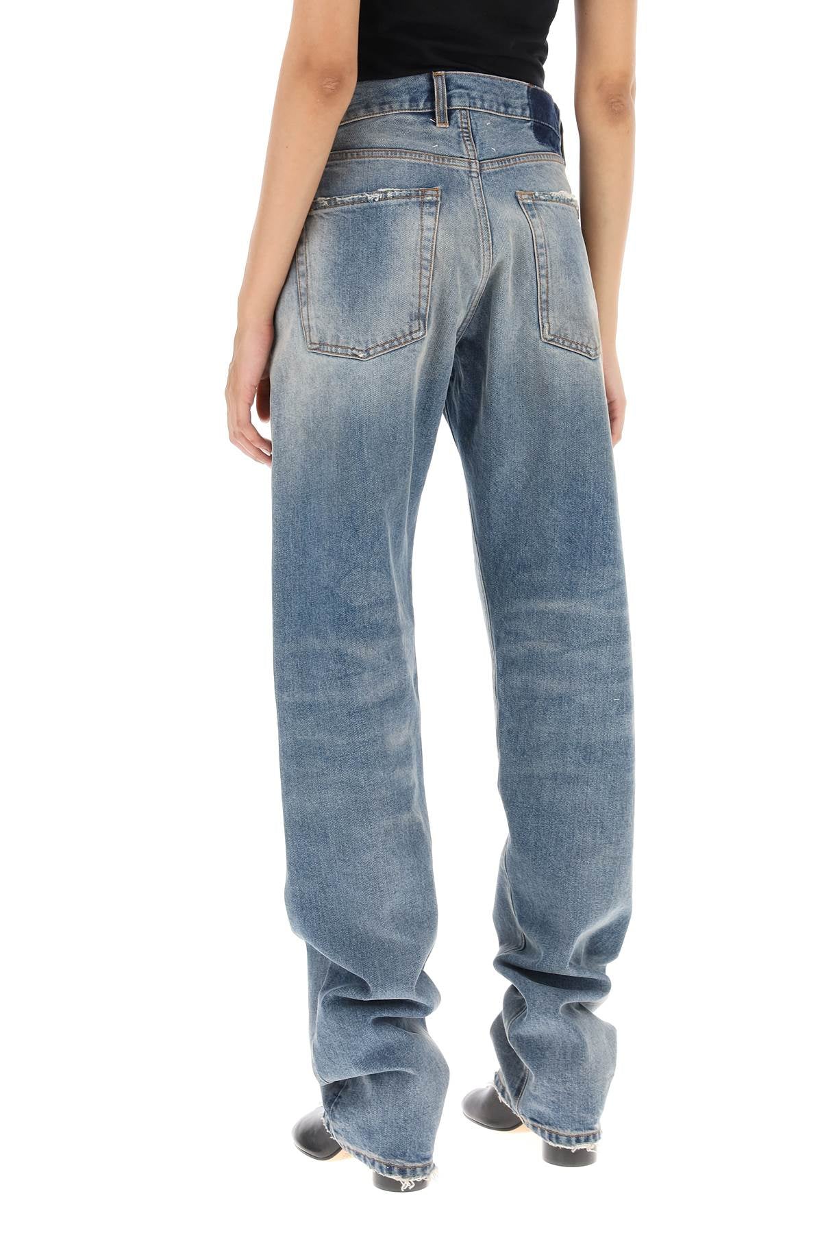 Maison Margiela Maison margiela loose jeans with straight cut