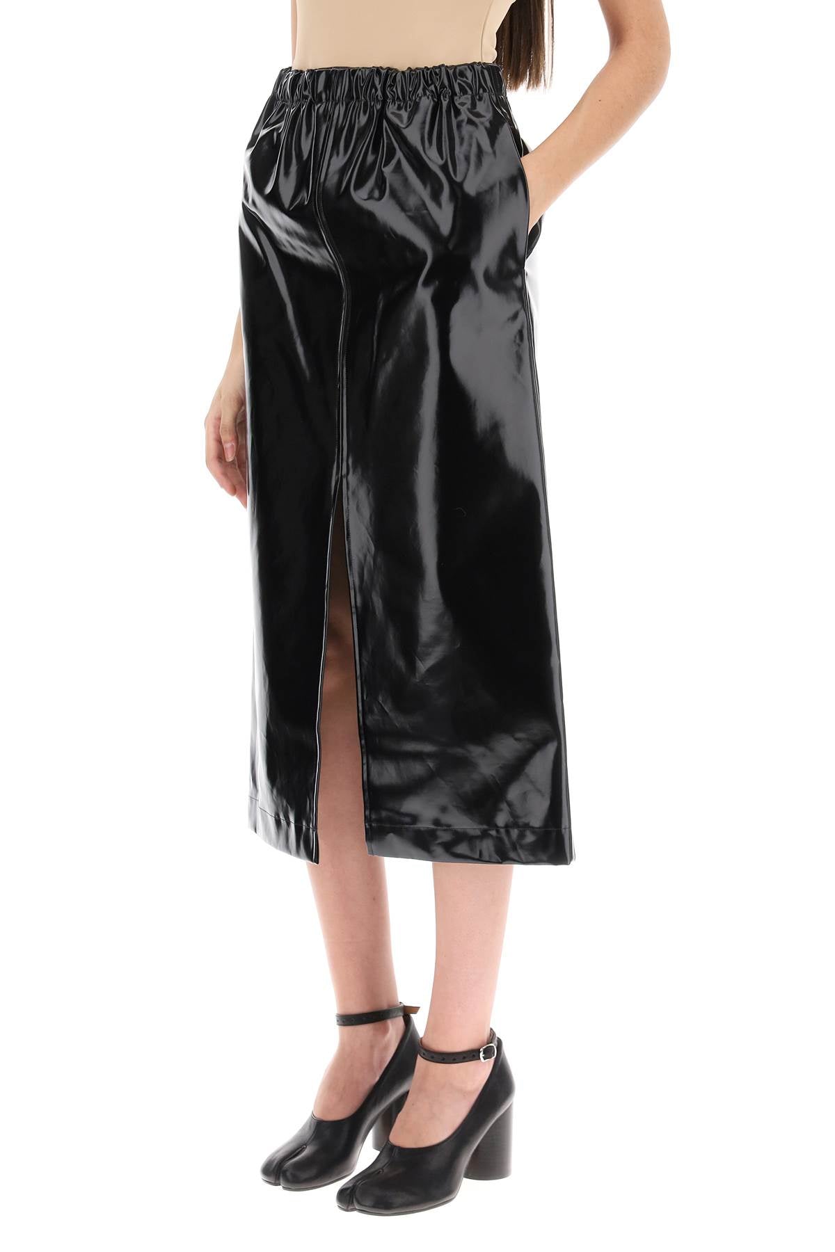 Maison Margiela Maison margiela vinyl pencil skirt