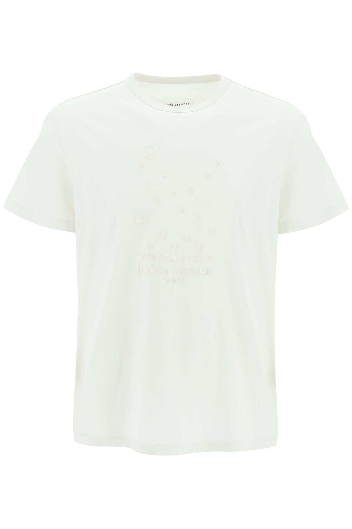 Maison Margiela Maison margiela embroidered logo t-shirt