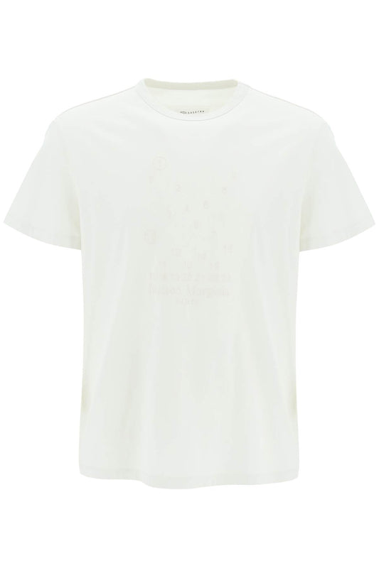 Maison Margiela Maison margiela embroidered logo t-shirt