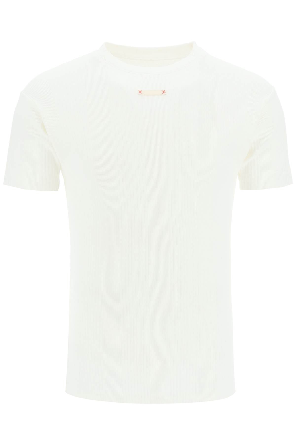 Maison Margiela Maison margiela ribbed cotton t-shirt