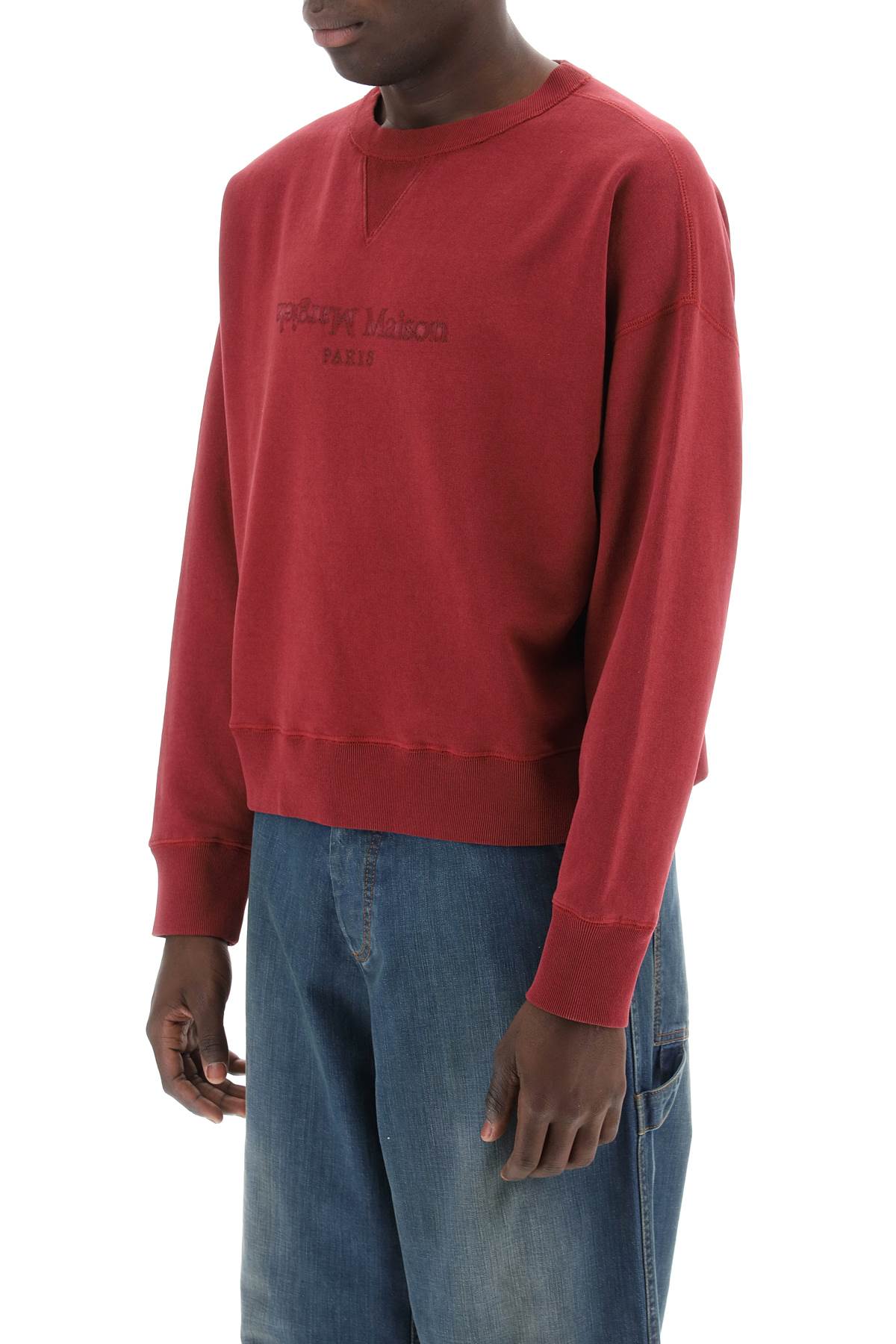 Maison Margiela Maison margiela "reverse logo sweatshirt with