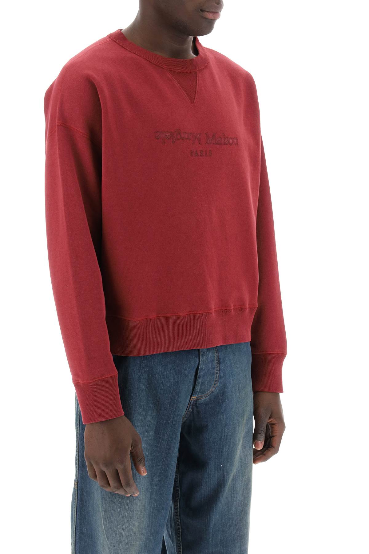 Maison Margiela Maison margiela "reverse logo sweatshirt with