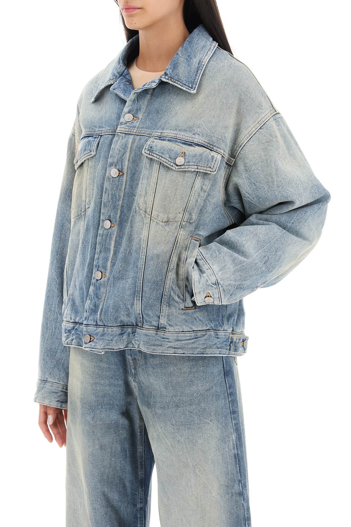 MM6 Maison Margiela Mm6 maison margiela padded denim jacket