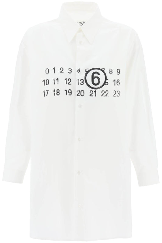 MM6 Maison Margiela Mm6 maison margiela shirt dress with numeric logo