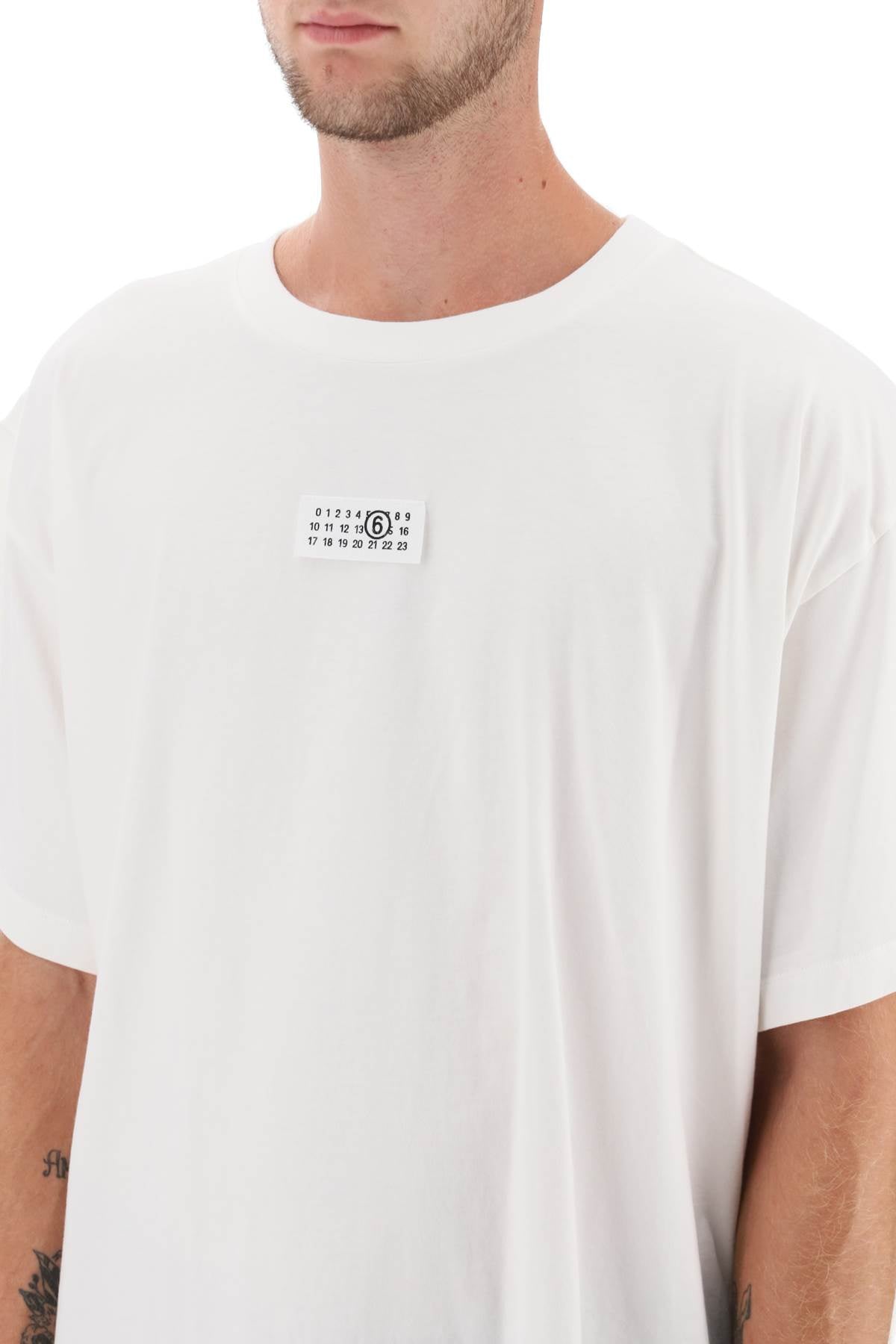 MM6 Maison Margiela Mm6 maison margiela t-shirt with numeric logo label