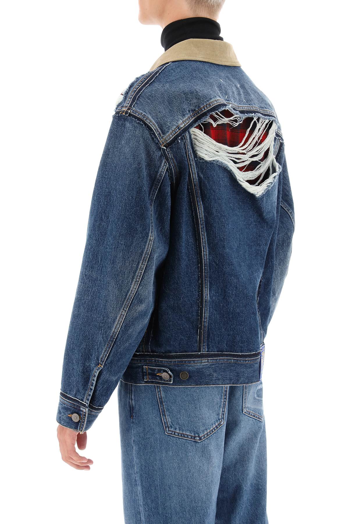 Maison Margiela Maison margiela décortiqué denim jacket