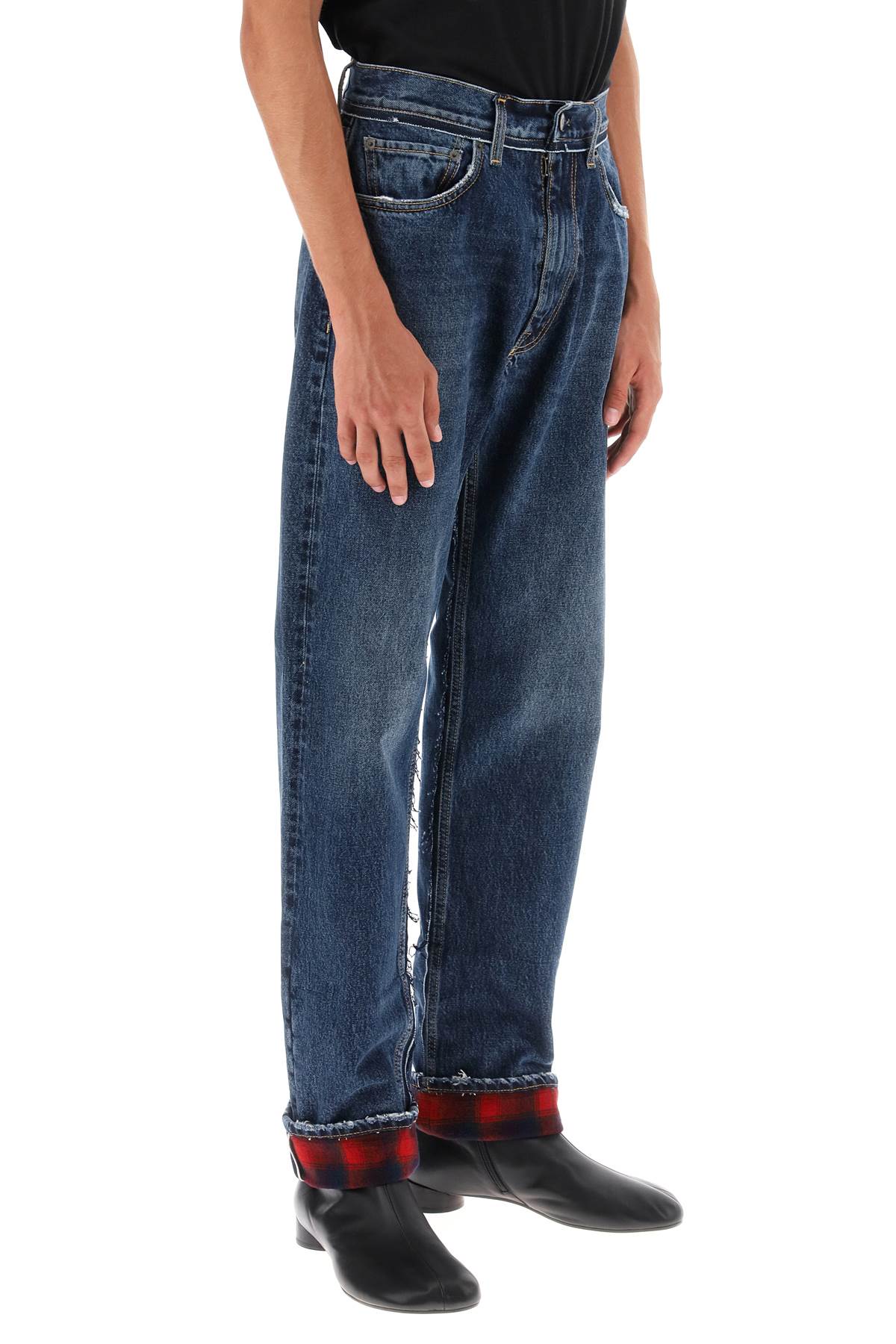 Maison Margiela Maison margiela pendleton jeans with inserts