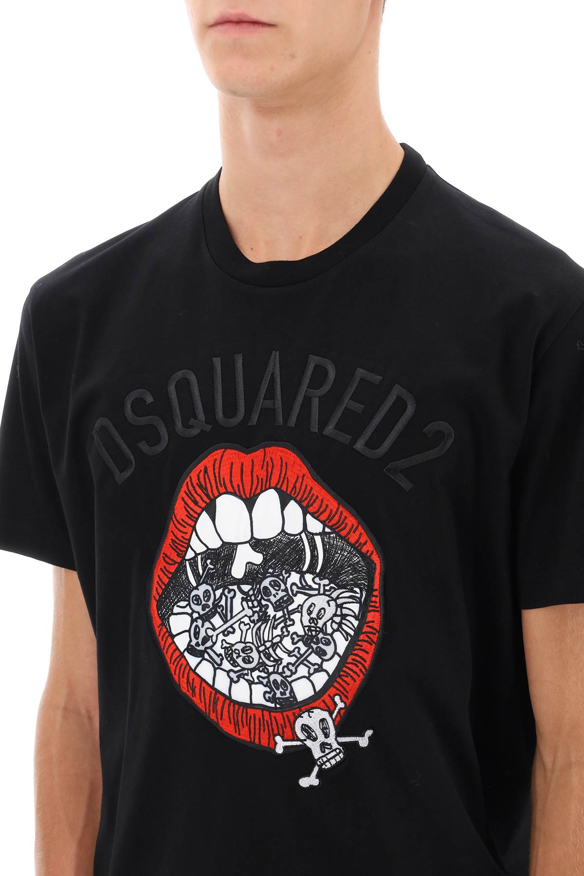 Dsquared2 Dsquared2 cool fit embroidered tee