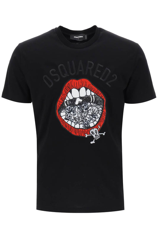 Dsquared2 Dsquared2 cool fit embroidered tee